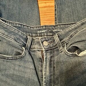 Old Navy Dark Wash Wow Loose Fit  jeans
